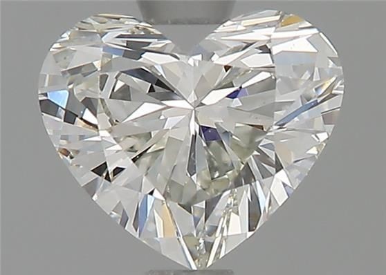 0.92 Carat Cert. GIA Heart Cut Natural Mined Diamond Loose J color VS1 clarity