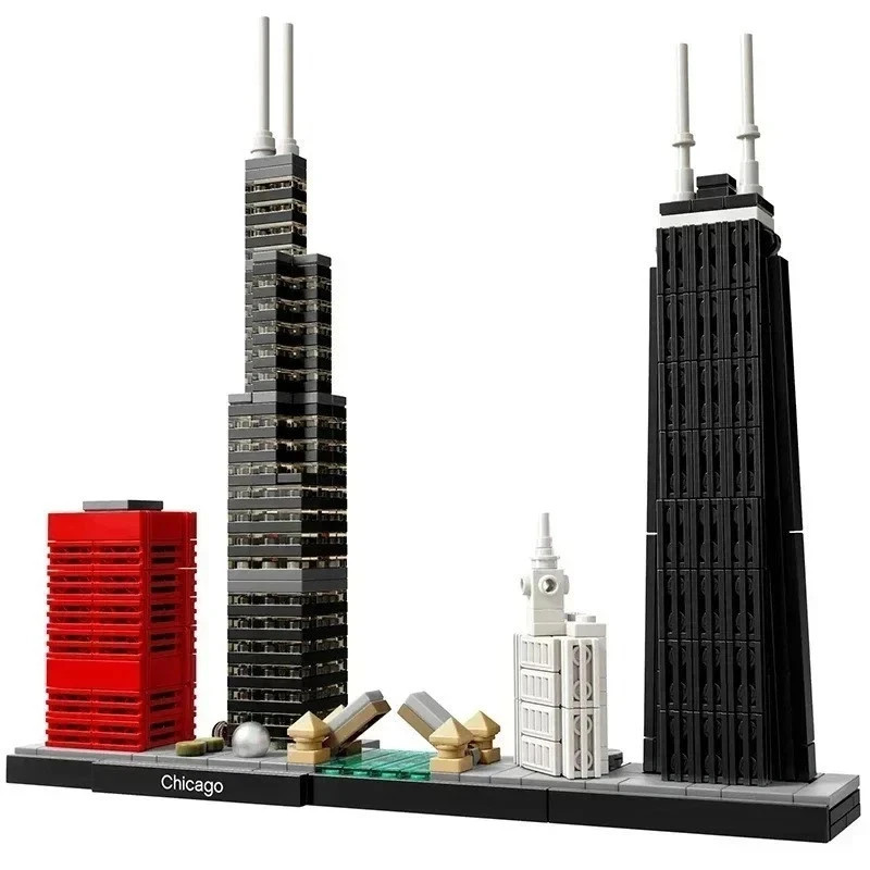 ARCHITECTURE: Chicago (21033) - Complete Bricks -New Sealed Retired set USA