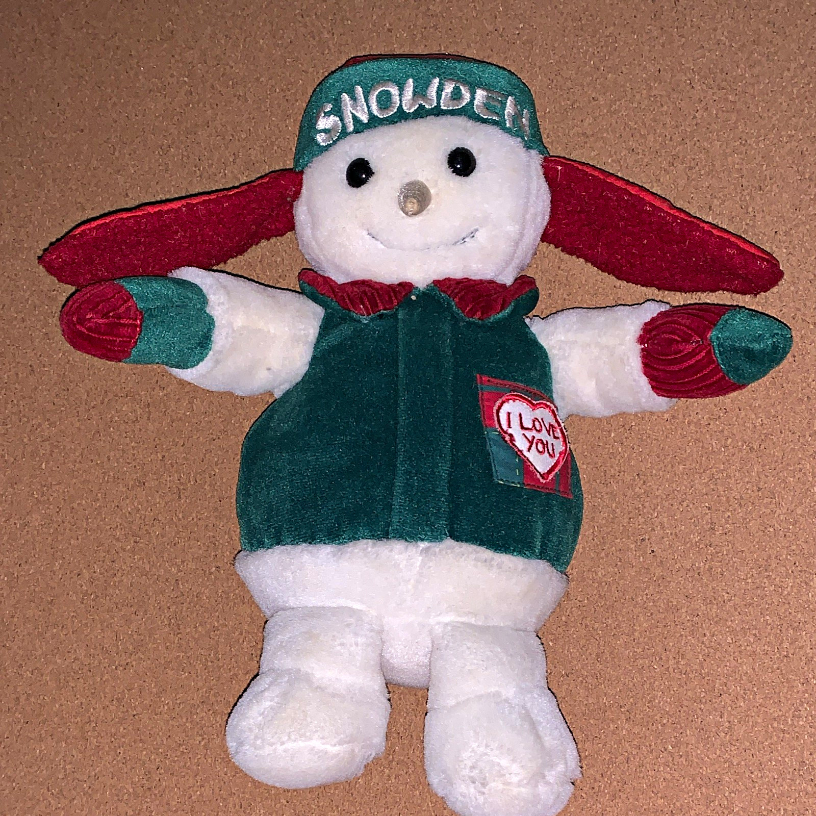 Snowden Snowman Plush Raggedy Ann & Andy’s friend \