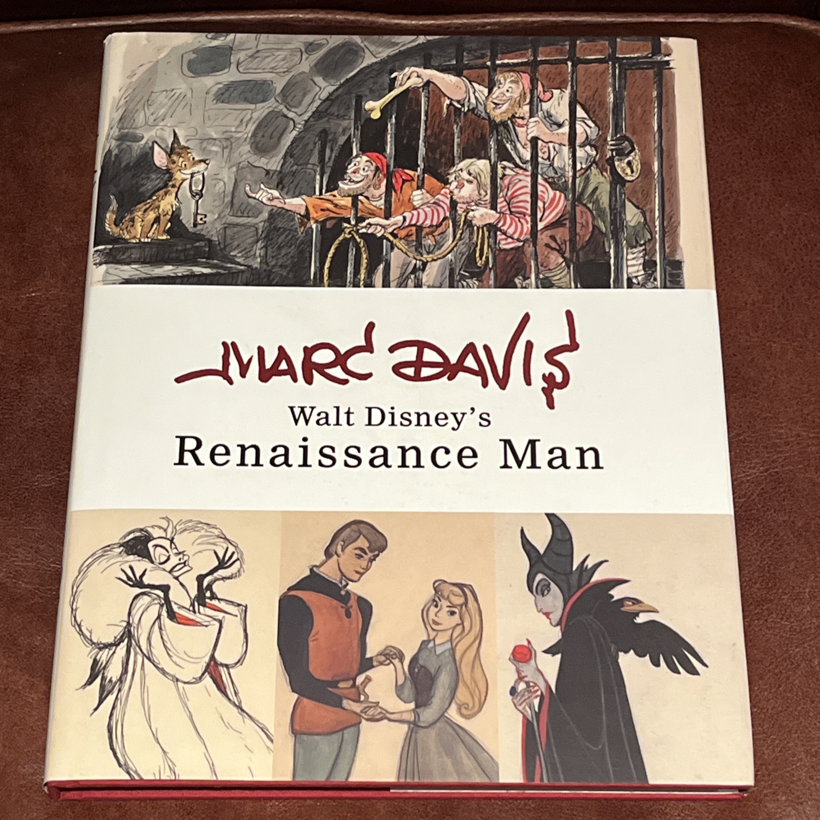 Marc Davis Walt Disney\'s Renaissance Man HC  Signed by Alice Davis + six others