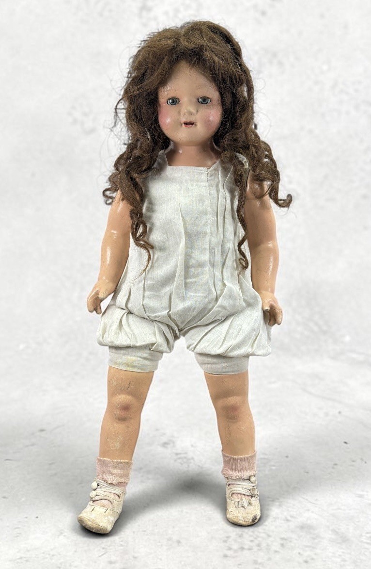 Antique Effanbee Rosemary Walk Talk Sleep Composition Doll 28” Original Clothes