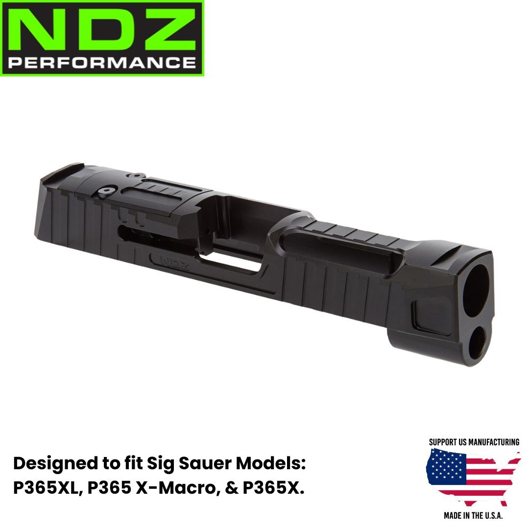 NDZ Sig P365 XL Achilles Ported Slide RMSC 9mm