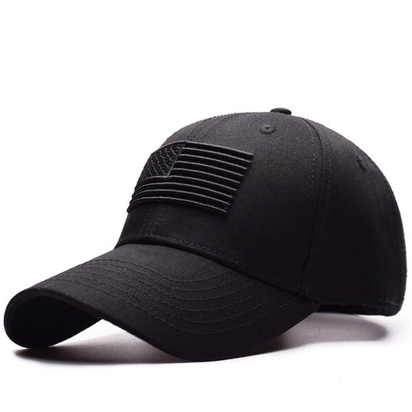 Black American Flag Embroidered Low Profile Baseball Cap US Flag Hat Adjustable Black American Flag Embroidered Low Profile Baseball Cap US Flag Hat Adjustable