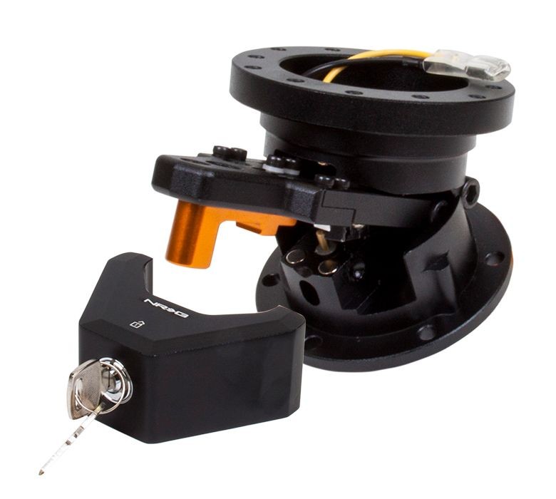 NRG Innovations for Steering Wheel Quick Tilt System w/Lock - Black