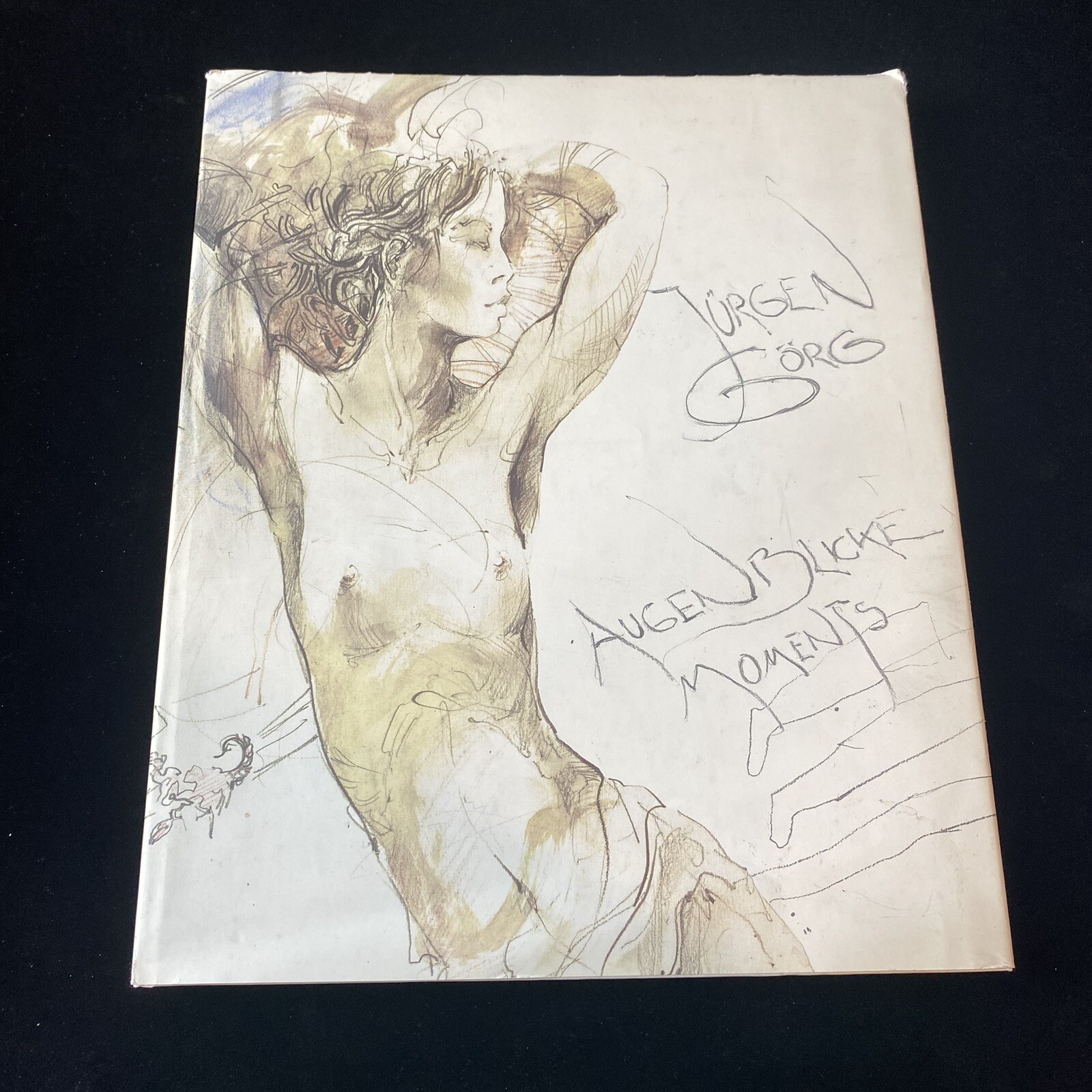 RARE 1995 - Jurgen Gorg - AUGEN BLICKE MOMENTS- Art Portfolio - HB DJ Book
