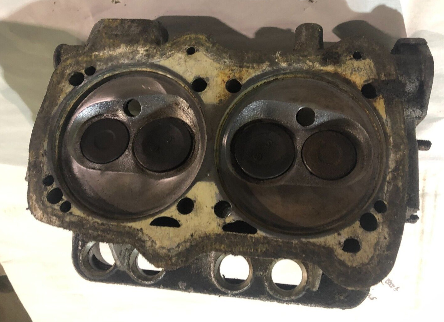 VW Vanagon 2.1 Liter oem Wasserboxer  Cylinder Head  1983 - 1991        tag5000a
