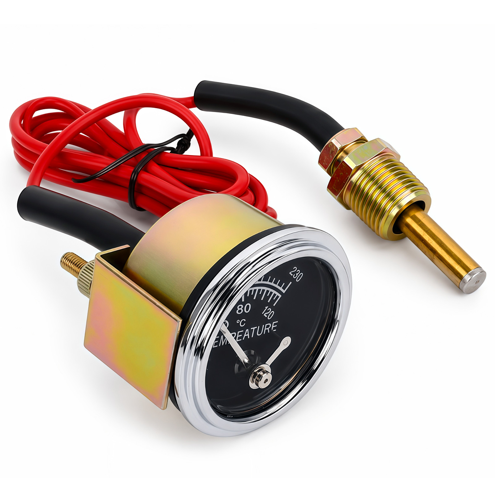 New 4FT 250 Degree Temperature Gauge 10702042 For Murphy 20T-250-4-1/2