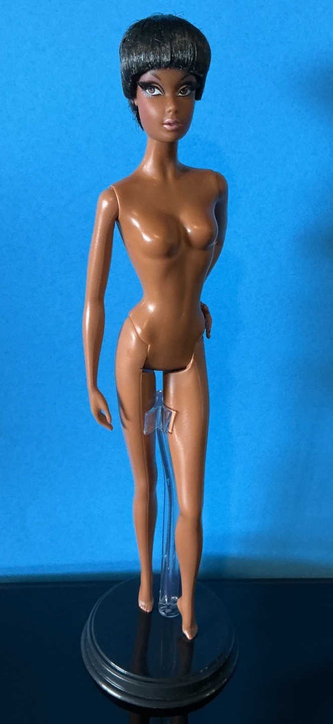 Mattel Pop Life Gold Label 2008 Barbie African American On Model Muse Hybrid Mattel Pop Life Gold Label 2008 Barbie African American On Model Muse Hybrid