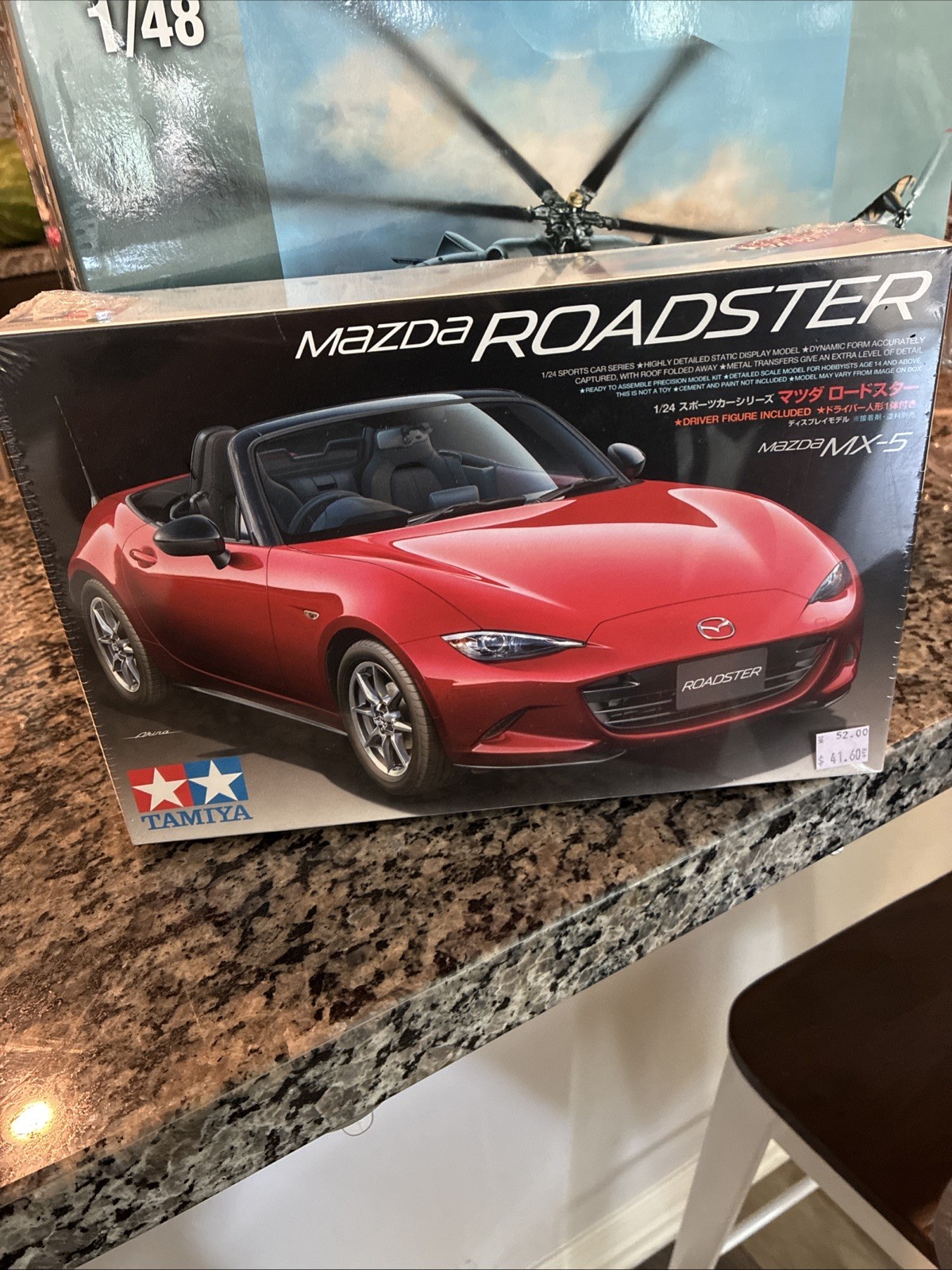 TAM24342 Tamiya Mazda Roadster MX-5 Sports Car Model Kit 1/24