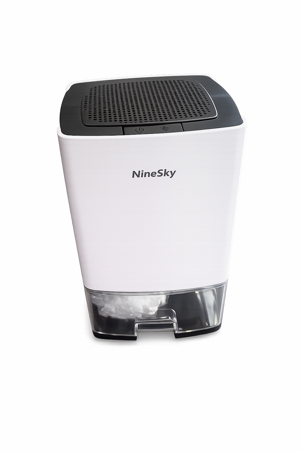 Small Dehumidifier for Bedroom Office, White, 35 oz Water Tank (300 sq.ft) WHITE