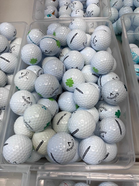 48 5A Callaway Supersoft Shamrocks