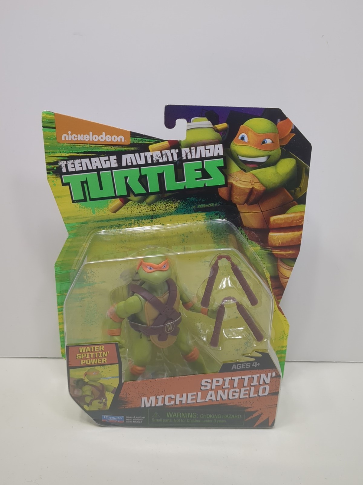 TMNT Teenage Mutant Ninja Turtles Spittin Michelangelo Figure 2016 NEW/Sealed TMNT Teenage Mutant Ninja Turtles Spittin Michelangelo Figure 2016 NEW/Sealed