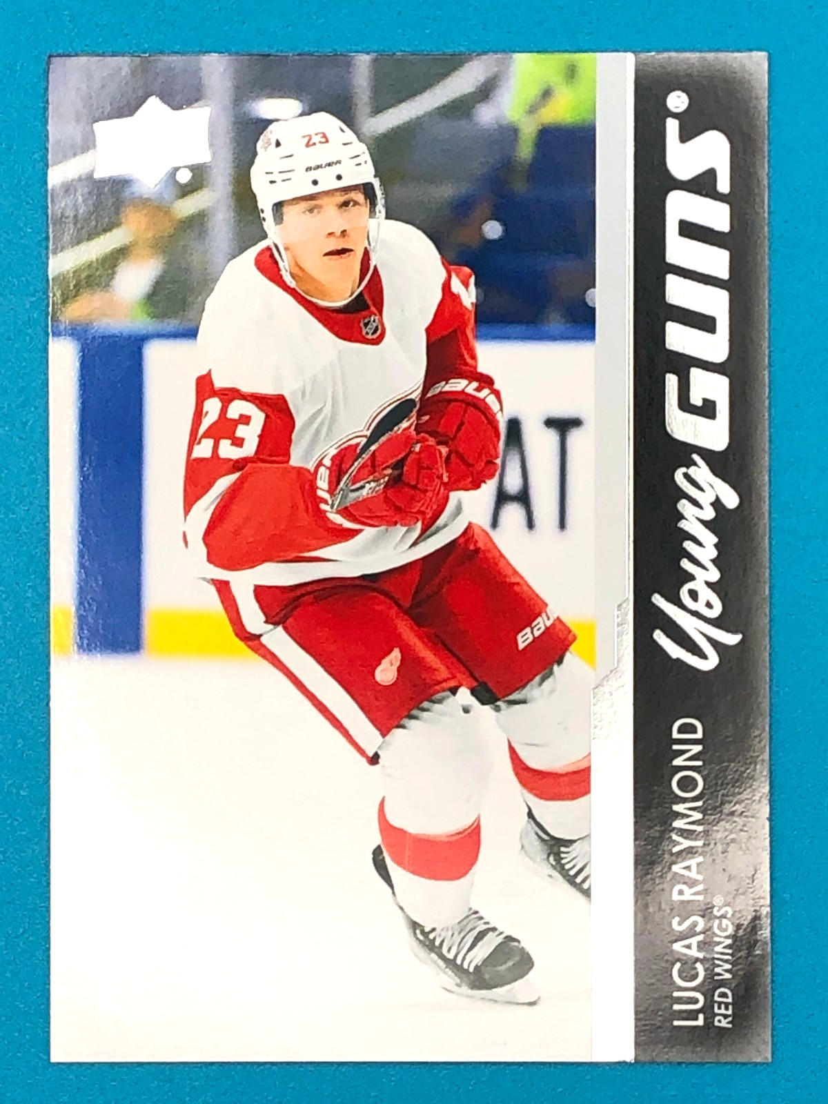 2021-22 Upper Deck Series 2 | Lucas Raymond | Young Guns #464 | RC Red Wings