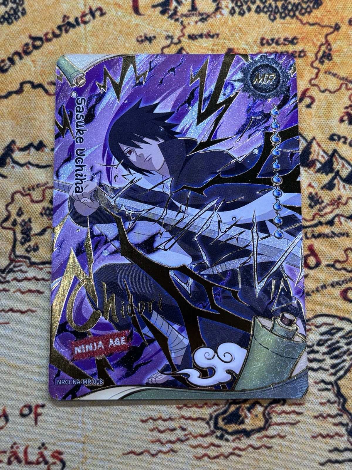 Naruto Kayou Ninja Age Sasuke Uchiha Chidori NRCCNA-MR-008 MR Rare