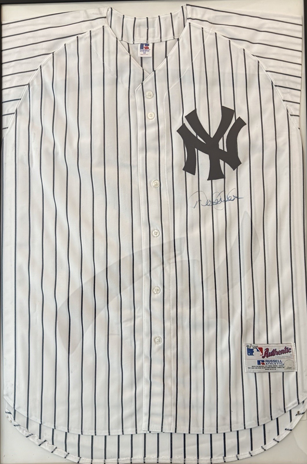 Derek Jeter Signed New York Yankees Pinstripe #2 Jersey, Steiner Sports COA Derek Jeter Signed New York Yankees Pinstripe #2 Jersey, Steiner Sports COA