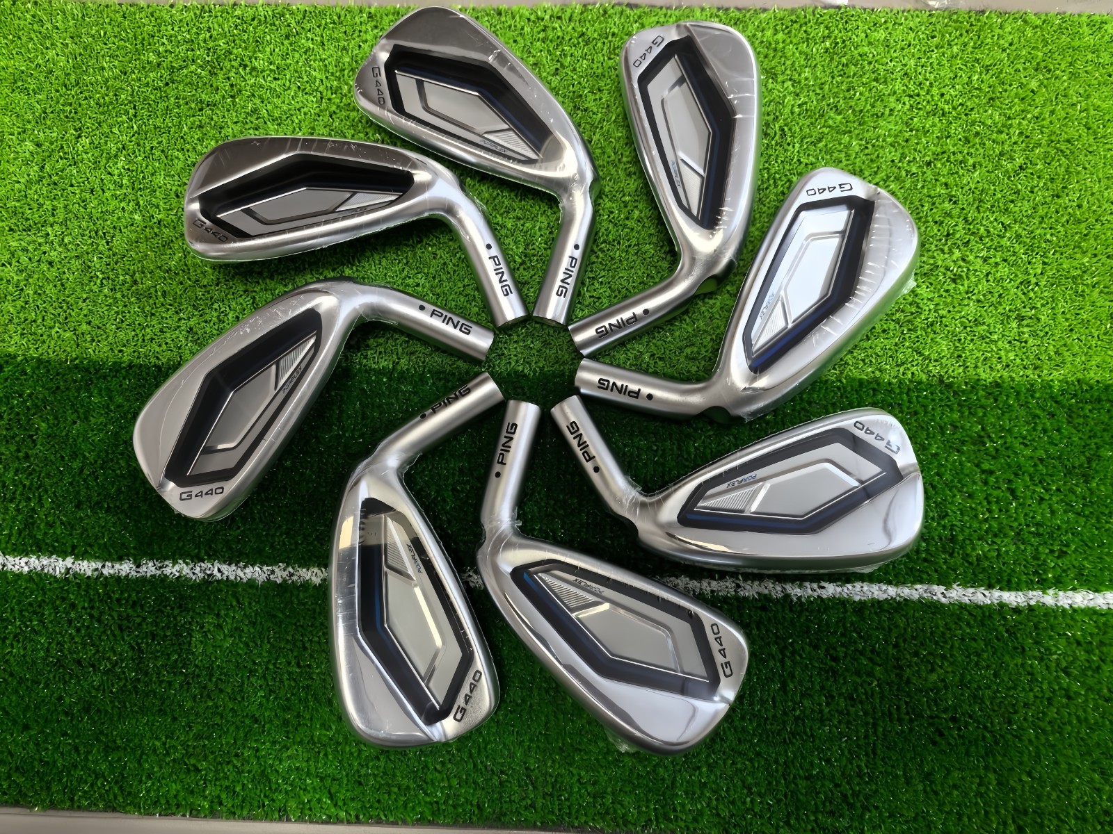 Ping G440 4-W,UW Iron Set Golf Club Heads 8-Pcs New Ping G440 4-W,UW Iron Set Golf Club Heads 8-Pcs New