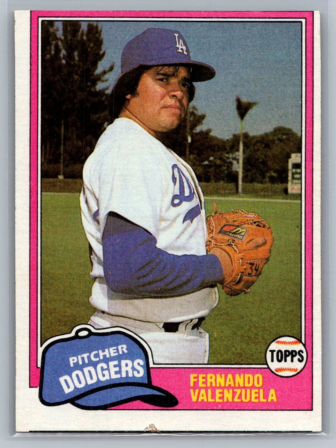 1981 Topps Traded - Fernando Valenzuela #850 (RC) - EX *TEXCARDS*