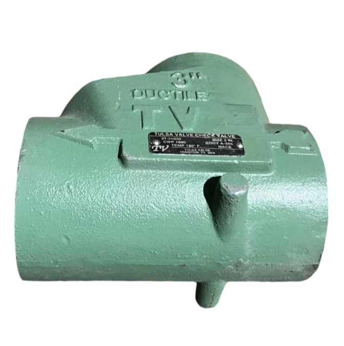 TULSA Swing Check Valve 01-31033 Size 3\