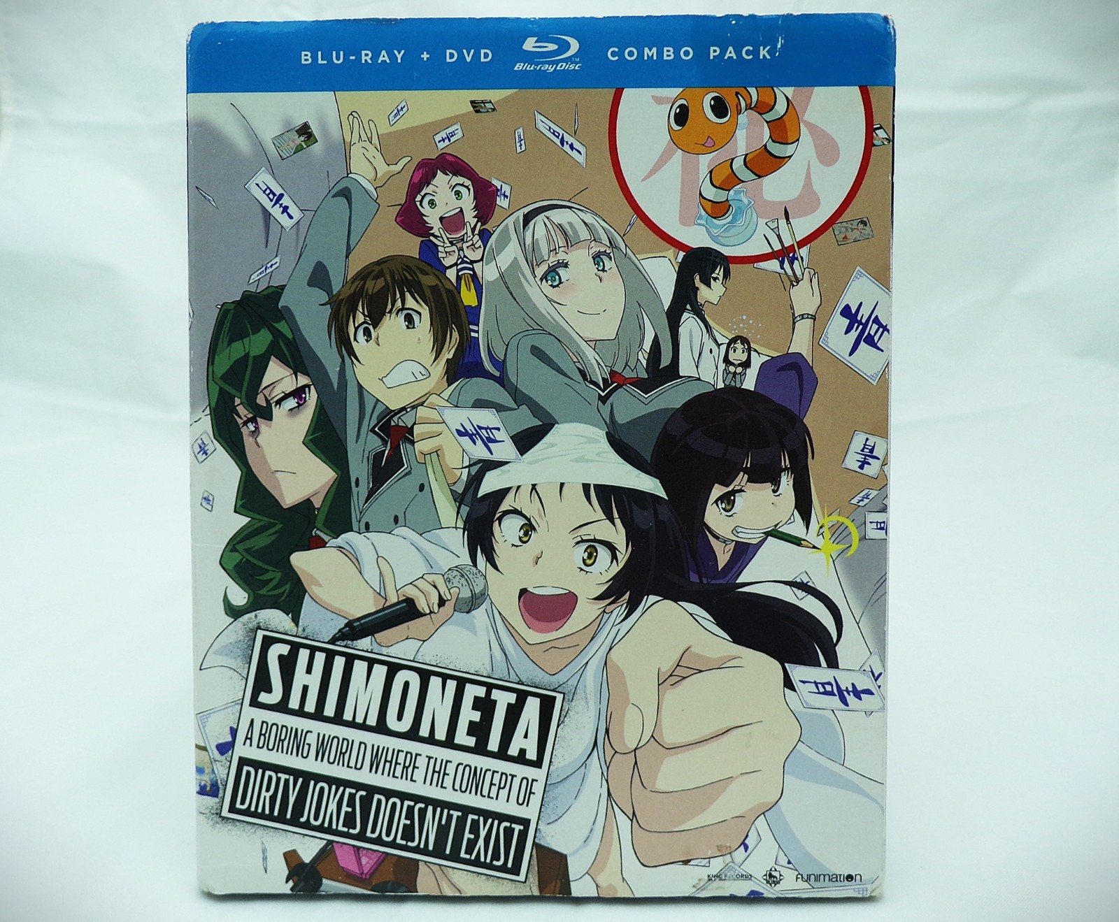 Shimoneta Complete Anime Series Blu-ray/DVD Combo + Slipcover NEW SEALED