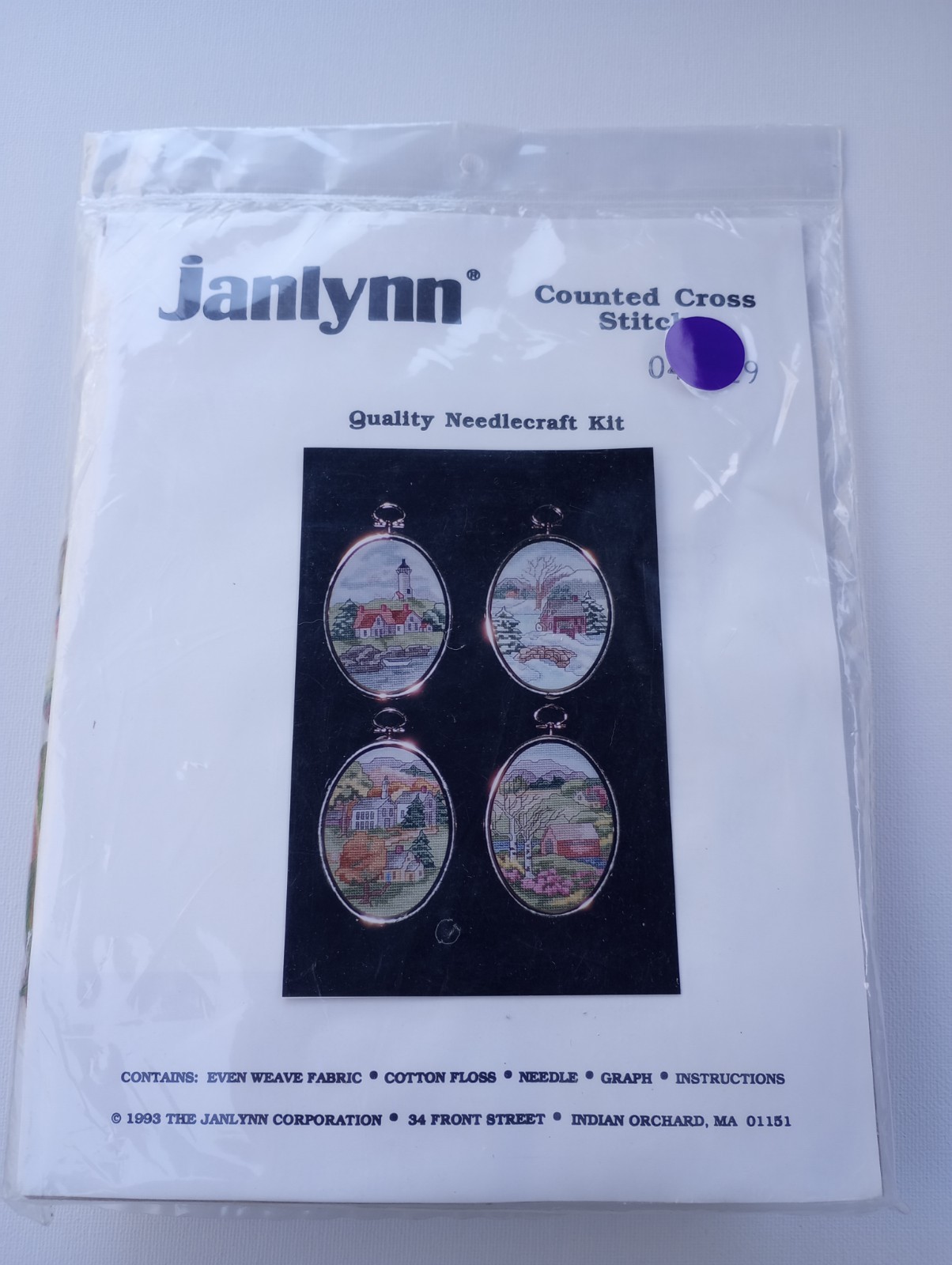 Janlynn Quality Needlecraft Counted Cross Stitch Kit Landscape With Frames 04729 Janlynn Quality Needlecraft Counted Cross Stitch Kit Landscape With Frames 04729