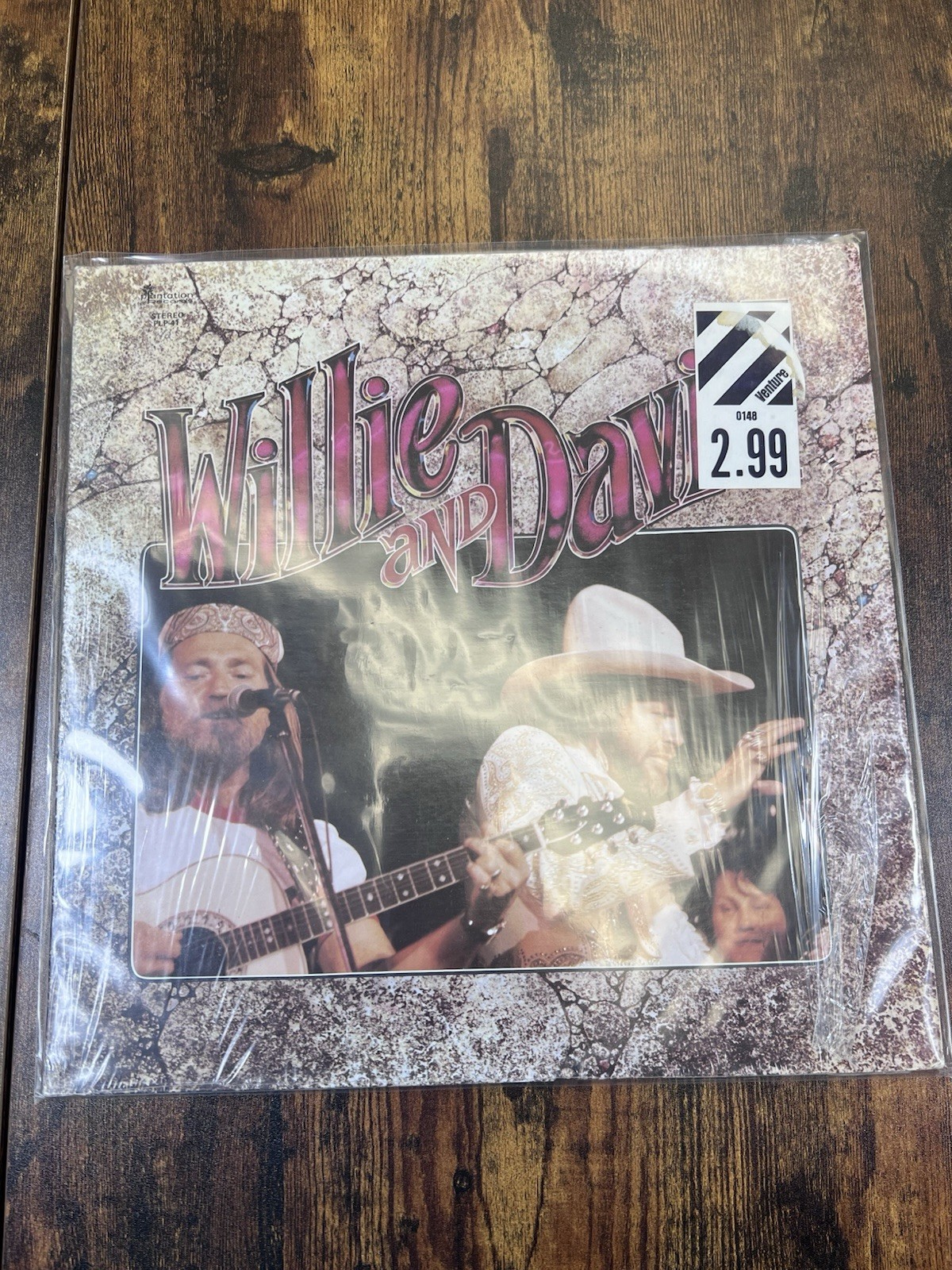 Willie Nelson & David Allan Coe Willie & David Vinyl LP 1980 Record PLP-41 Willie Nelson & David Allan Coe Willie & David Vinyl LP 1980 Record PLP-41