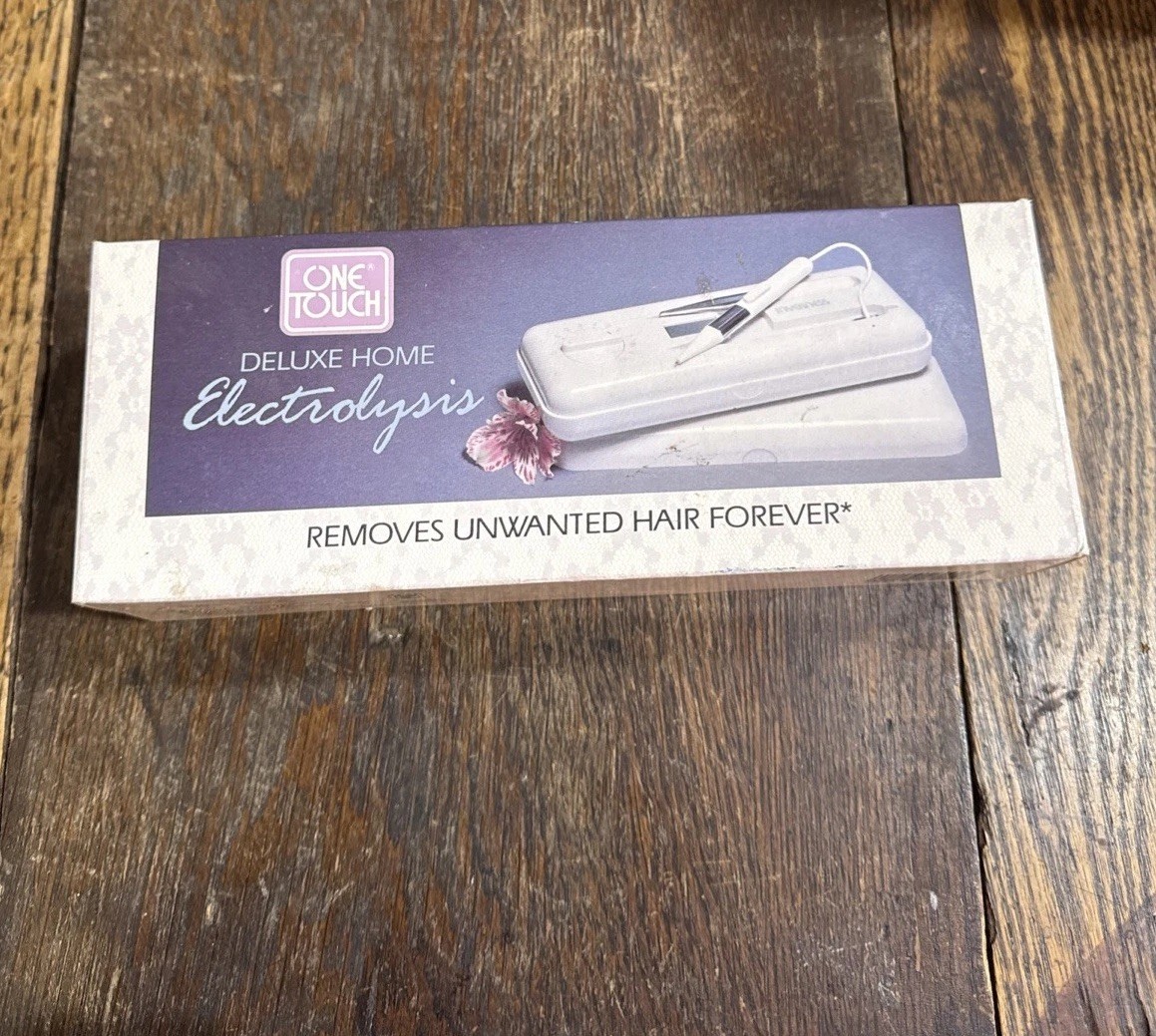 Vintage Inverness One Touch Deluxe Home Electrolysis Hair Removal System Vintage Inverness One Touch Deluxe Home Electrolysis Hair Removal System
