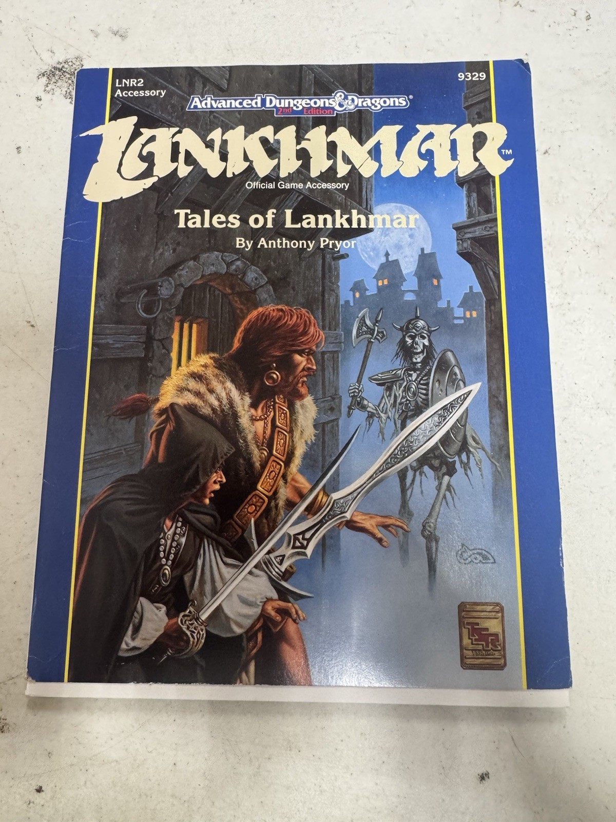 TSR AD&D #9329 - Tales of Lankhmar - Lankhmar Official Game Accessory (VG) LNR2 TSR AD&D #9329 - Tales of Lankhmar - Lankhmar Official Game Accessory (VG) LNR2