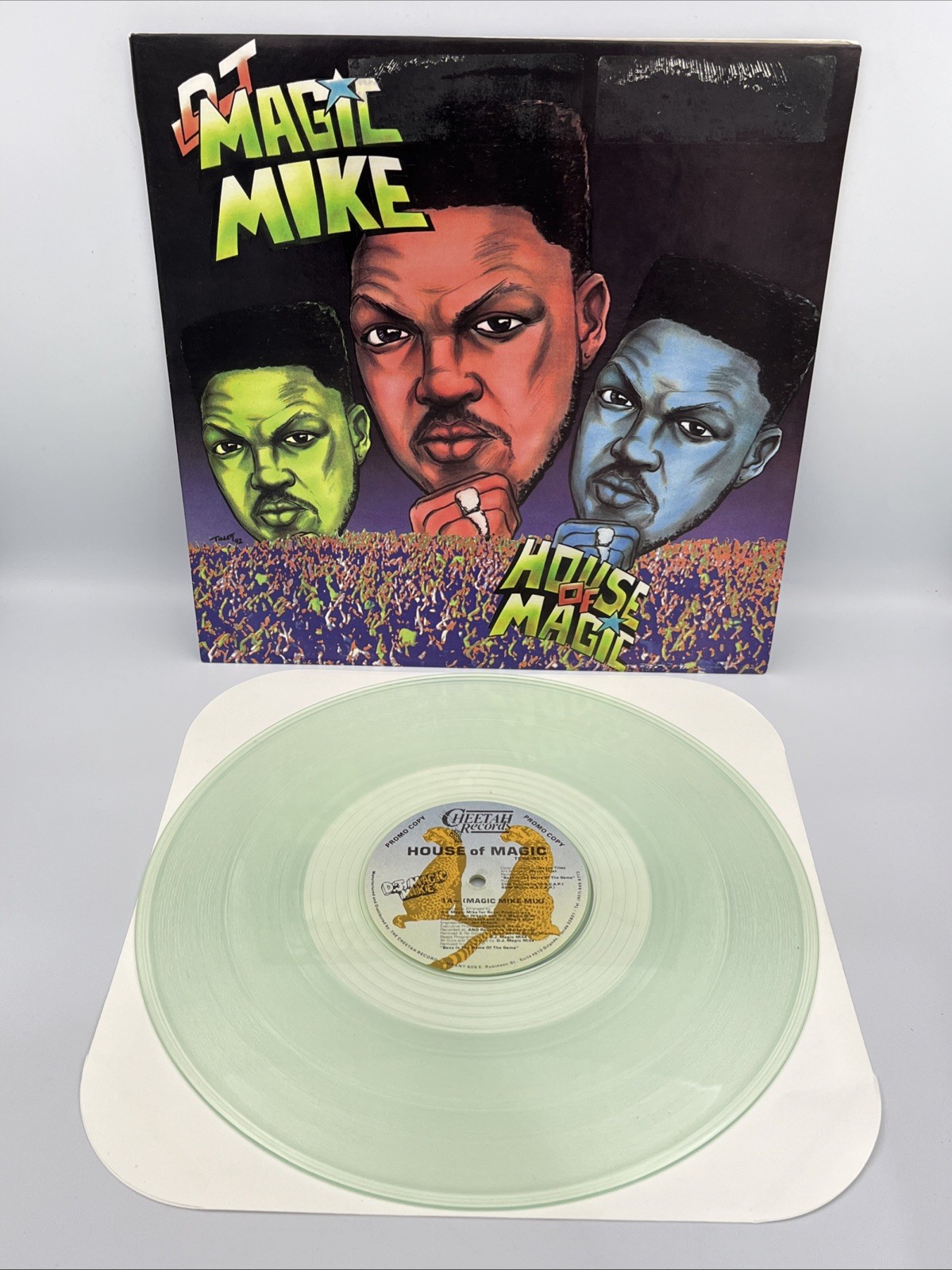 DJ Magic Mike House Of Magic 1992 Promo Clear Vinyl 12\'\' EP TCRC-9511 Tested DJ Magic Mike House Of Magic 1992 Promo Clear Vinyl 12\'\' EP TCRC-9511 Tested