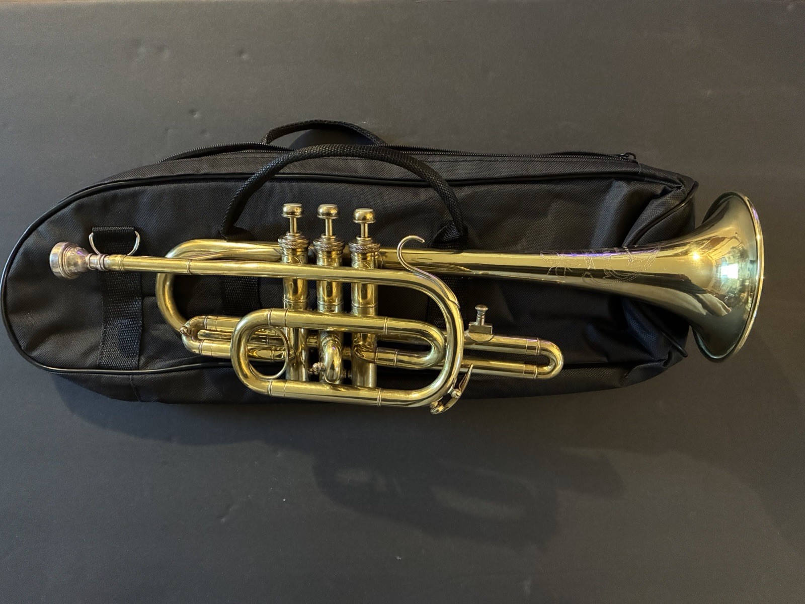 Rare Vintage 1950s Tanabe Tokyo Bb Cornet Horn - Serial 45417 - Clean & Plays