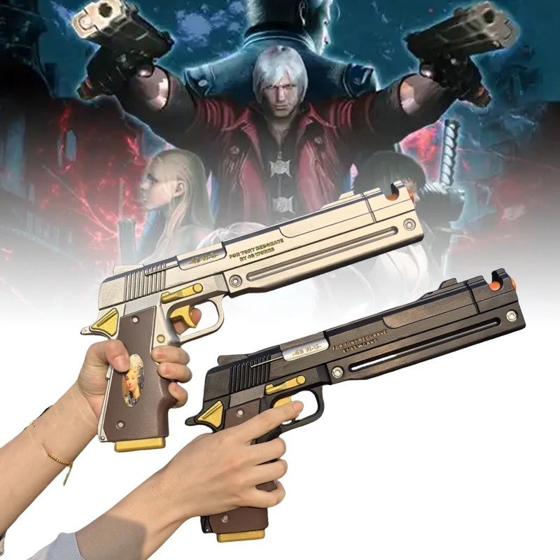 Dante Ebony Ivory Cosplay Prop Devil May Cry Inspired 1:1 Replica