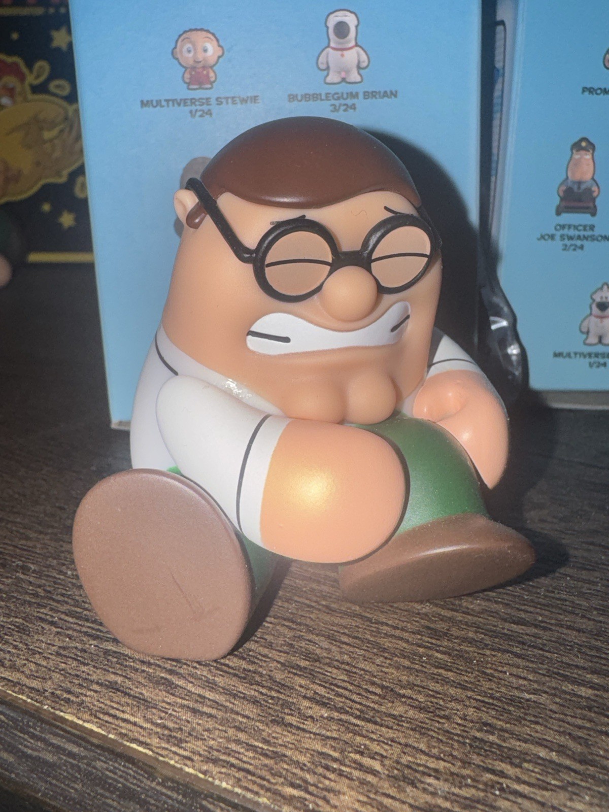 Kidrobot x Family Guy Freakin\' Sweet 3” Vinyl - CHASE Peter Ahhhh Ultra Rare