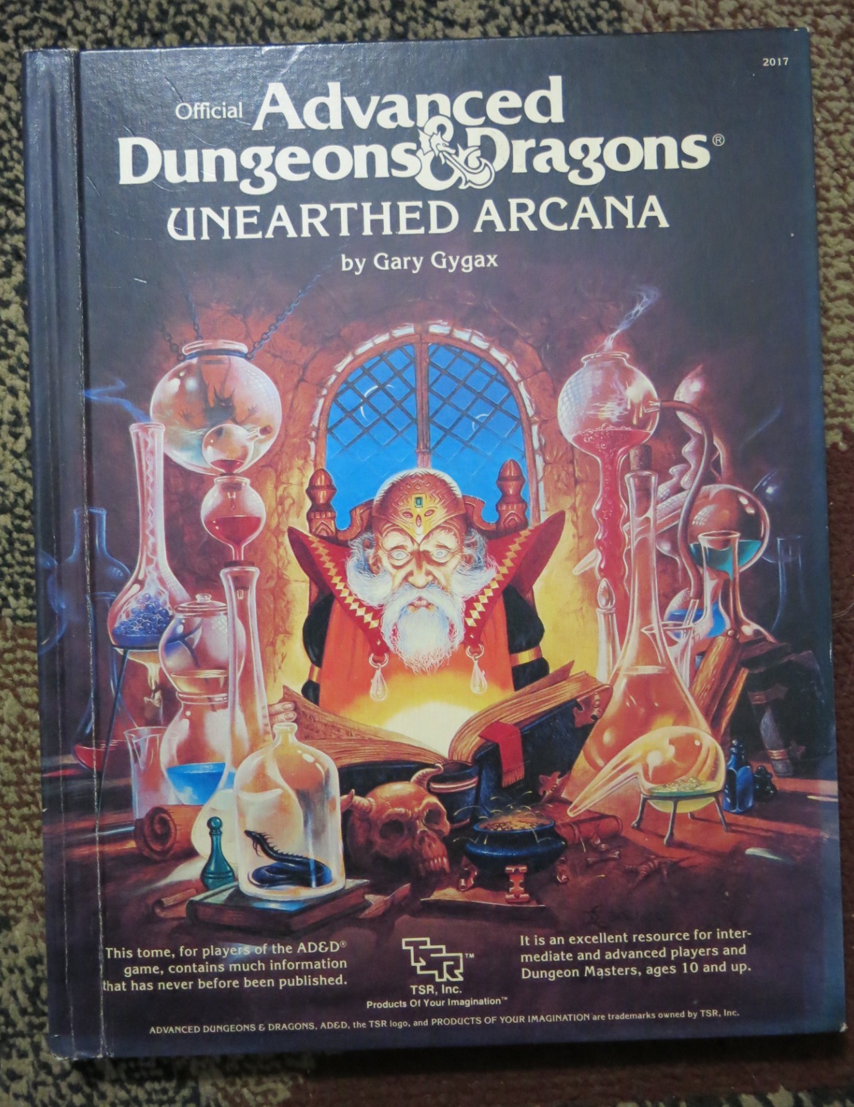 Unearthed Arcana - Advanced Dungeons & Dragons 1985 1st Edition Gary Gygax AD&D Unearthed Arcana - Advanced Dungeons & Dragons 1985 1st Edition Gary Gygax AD&D