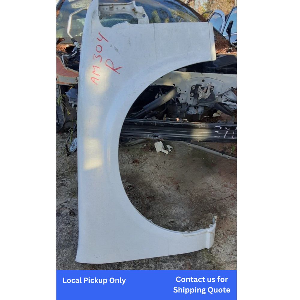 1995-1999 NISSAN MAXIMA FRONT RIGHT PASSENGER SIDE FENDER WHITE OEM, 110-58438