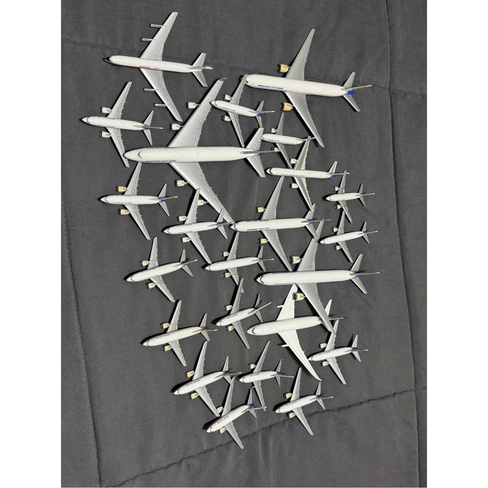 Herpa Wings Boeing 1:500 Lot of 23 Airlines Aircraft NICE
