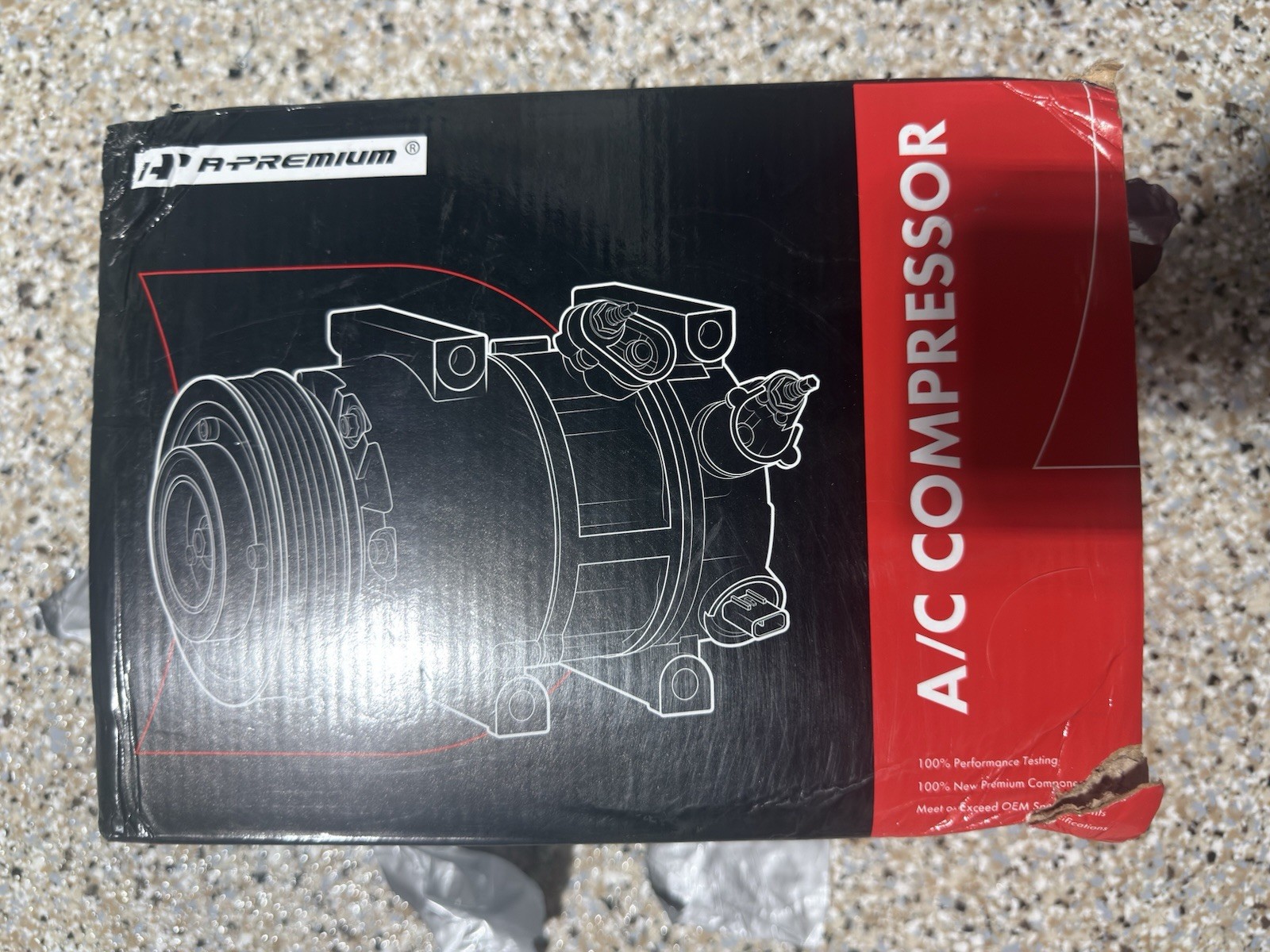 A-Premium A/C Compressor with Clutch for Toyota Camry 2007-2009 RAV4 2006-2008 A-Premium A/C Compressor with Clutch for Toyota Camry 2007-2009 RAV4 2006-2008