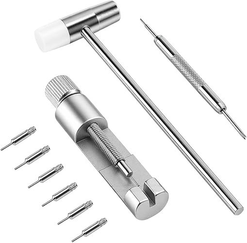 Metal Adjustable Watch Band Strap Bracelet Link Pin Remover Repair Tool Kit US