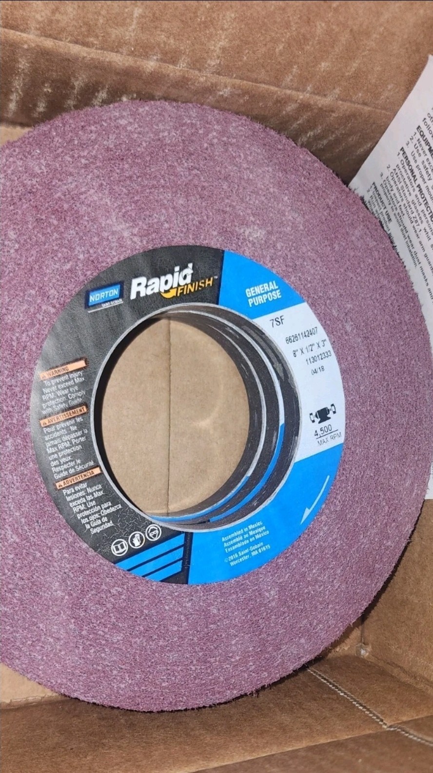 30 Norton Rapid Finish 8X1/2X3 Fine Finish 7SF. MAKE AN OFFER