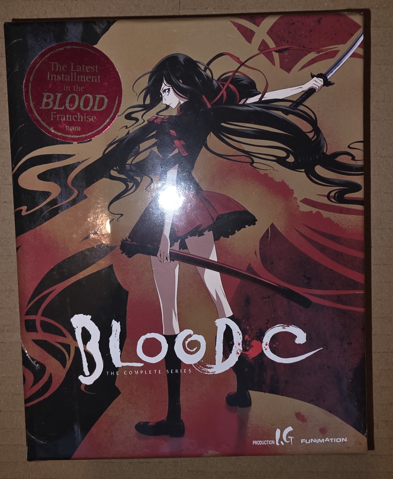 NEW RARE Blood-C Complete Anime Series Blu-Ray Limited Edition Box Set NEW RARE Blood-C Complete Anime Series Blu-Ray Limited Edition Box Set