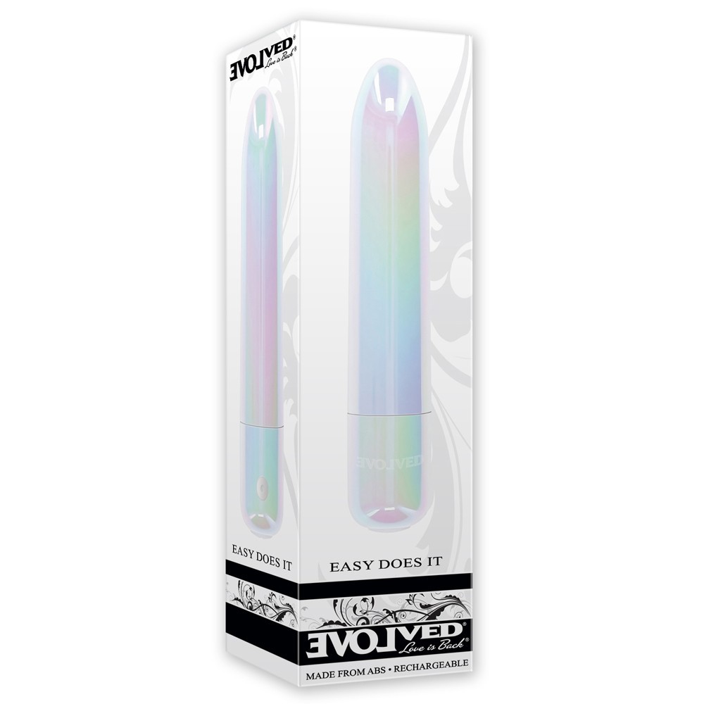 Evolved Novelties Easy Does It Bullet Vibrator Rechargeable Waterproof Vibe