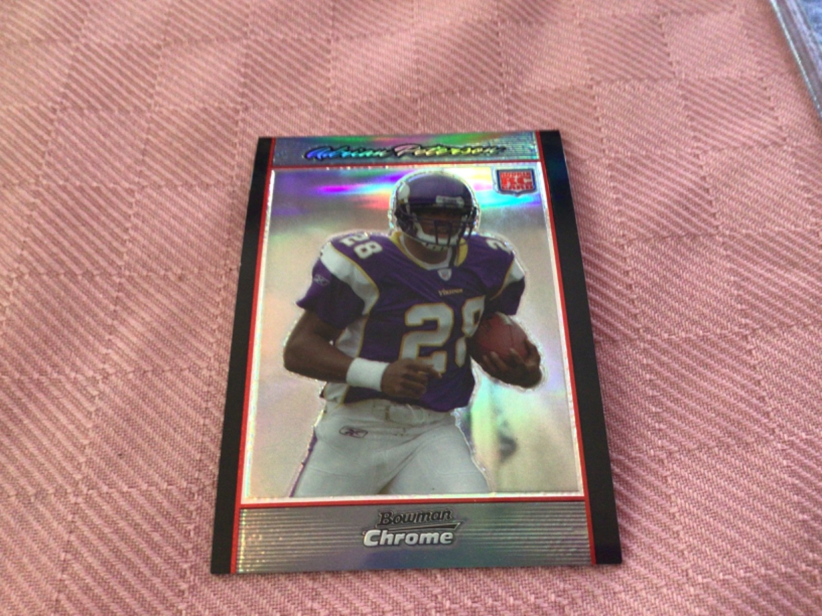 Adrian Peterson 2007 Bowman Chrome - #BC65 REFRACTOR (RC) Adrian Peterson 2007 Bowman Chrome - #BC65 REFRACTOR (RC)