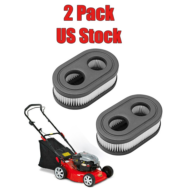 2PCS Air Filter Kits for Briggs And Stratton 798452 593260 5432 5432K Lawn Mower