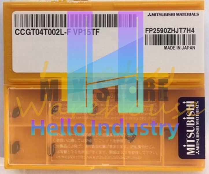 10pcs/box New Mitsubishi CNC Blade CCGT04T002L-F VP15TF~