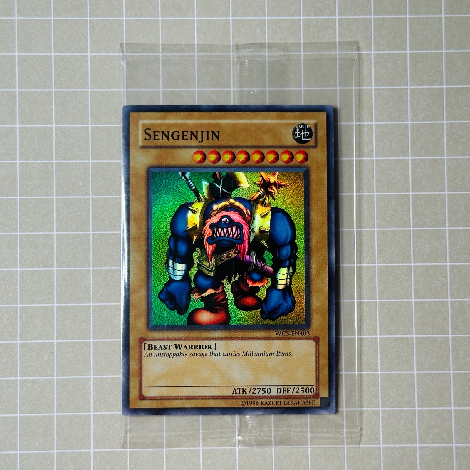 Yu-Gi-Oh Sengenjin WCS-EN403 Super Rare 2004 World Championship Promo Sealed