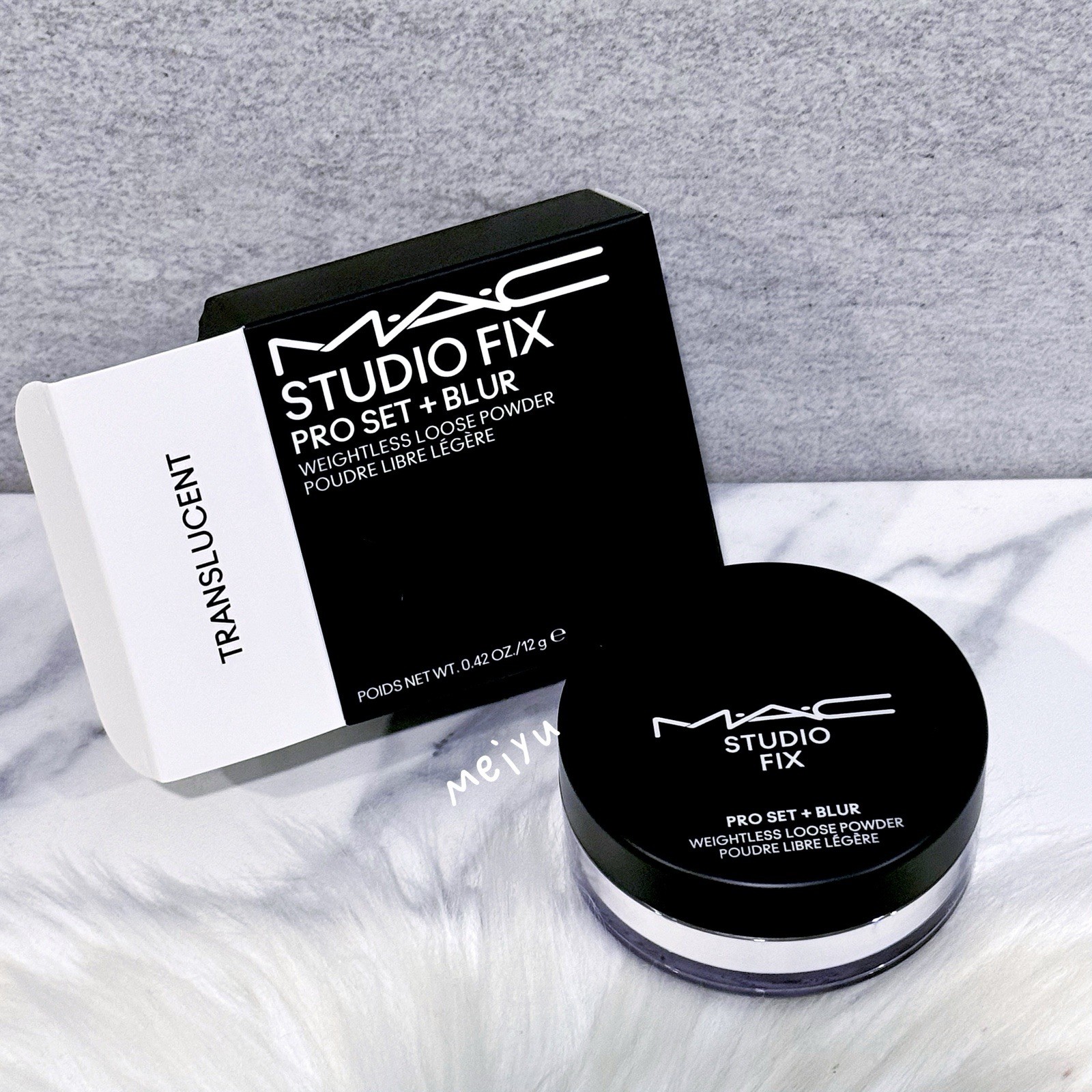 ~ Translucent ~ MAC Studio Fix Pro Set + Blur Weightless Loose Powder, 12g, NIB