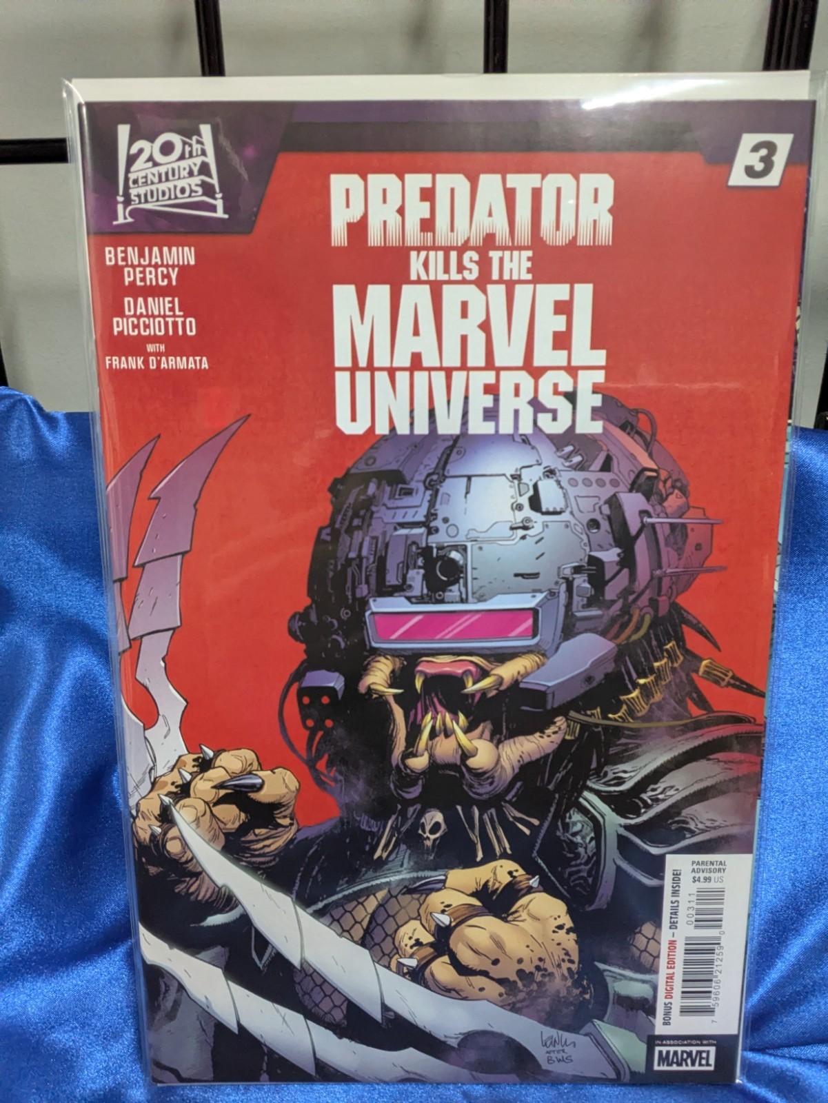 Predator Kills The Marvel Universe #3 Cover A Francis Yu | Marvel Comic Predator Kills The Marvel Universe #3 Cover A Francis Yu | Marvel Comic
