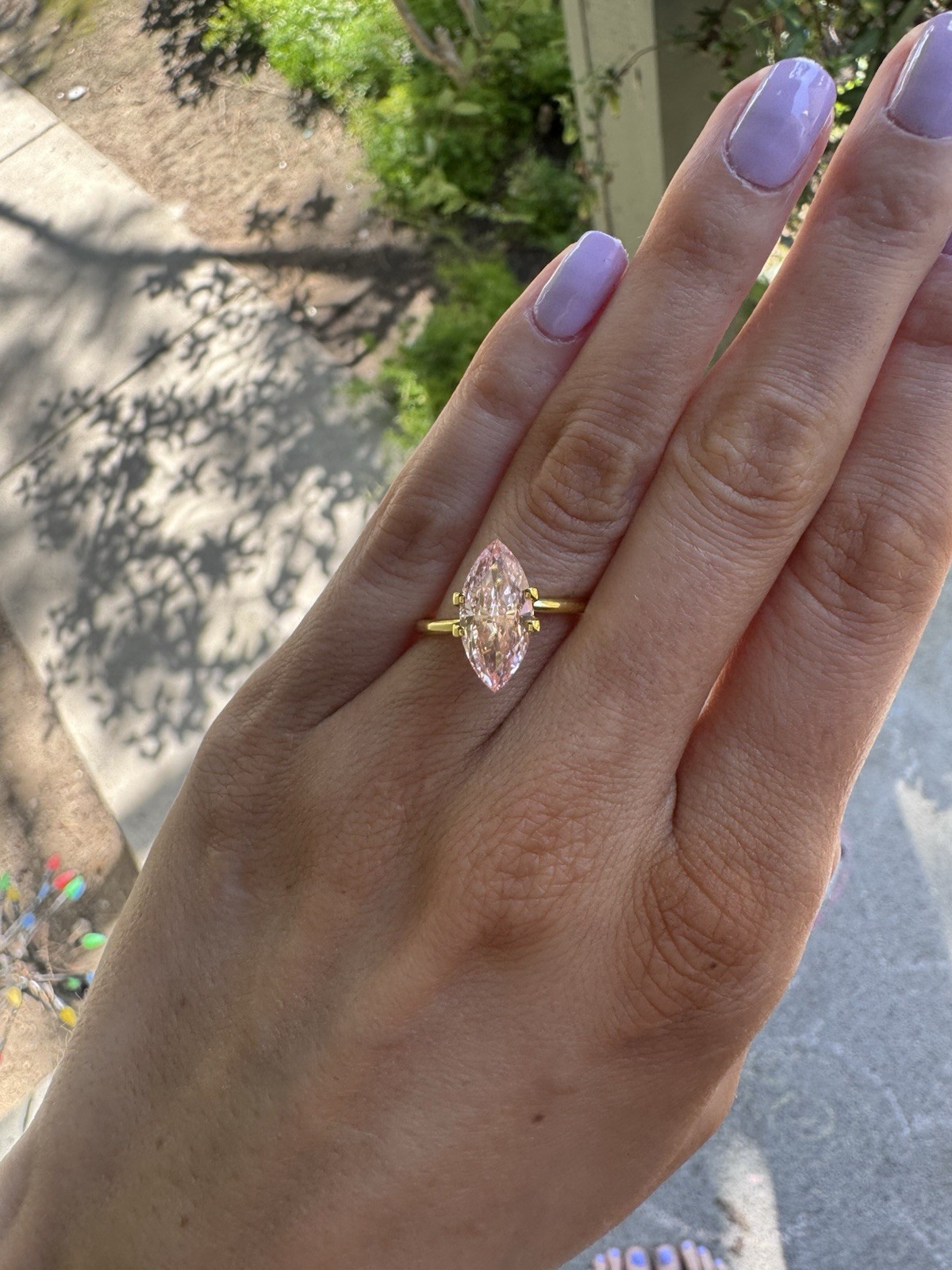 IGI Certified 3.07ct Marquise Loose Lab Grown Diamond Fancy Vivid Pink VVS2 IGI Certified 3.07ct Marquise Loose Lab Grown Diamond Fancy Vivid Pink VVS2