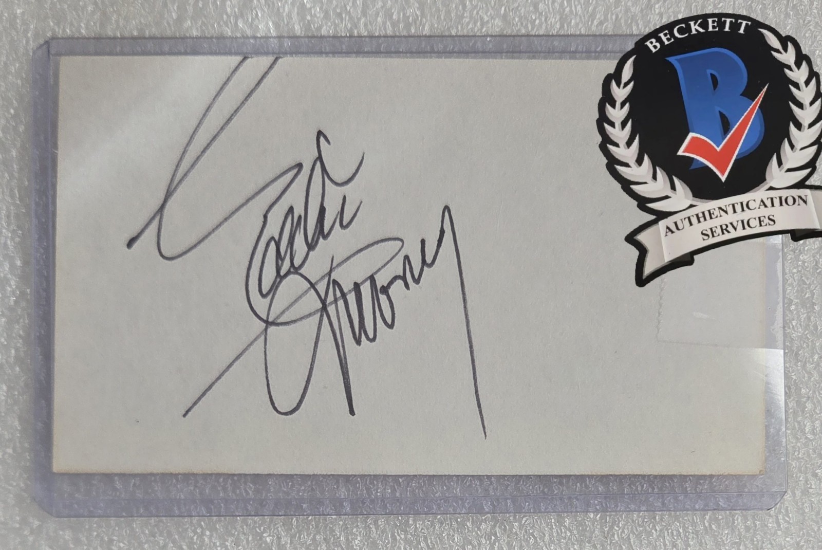 EDDIE MONEY BAS BECKETT COA SIGNED INDEX CARD AUTOGRAPHED ROCK MUSIC SINGER EDDIE MONEY BAS BECKETT COA SIGNED INDEX CARD AUTOGRAPHED ROCK MUSIC SINGER