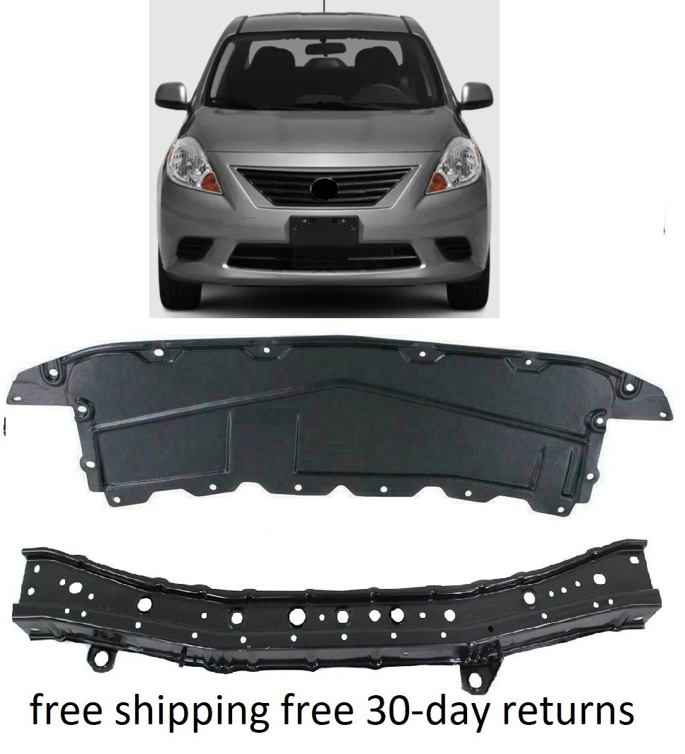 Engine Splash Shield Radiator Support Tie Bar Lower For 12-14 Nissan Versa Sedan