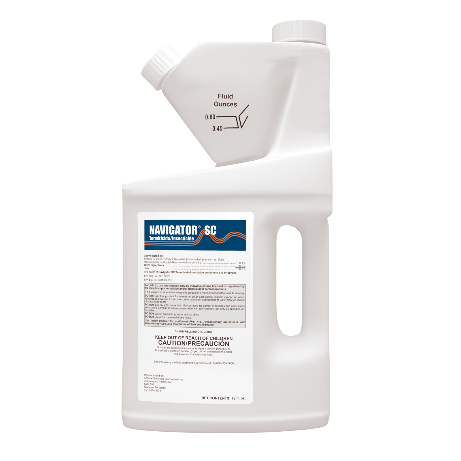 Generic Taurus SC Termidor SC- Navigator SC 78 oz  -NOT FOR:CT,NY,IN,MA,MN,SC,VT