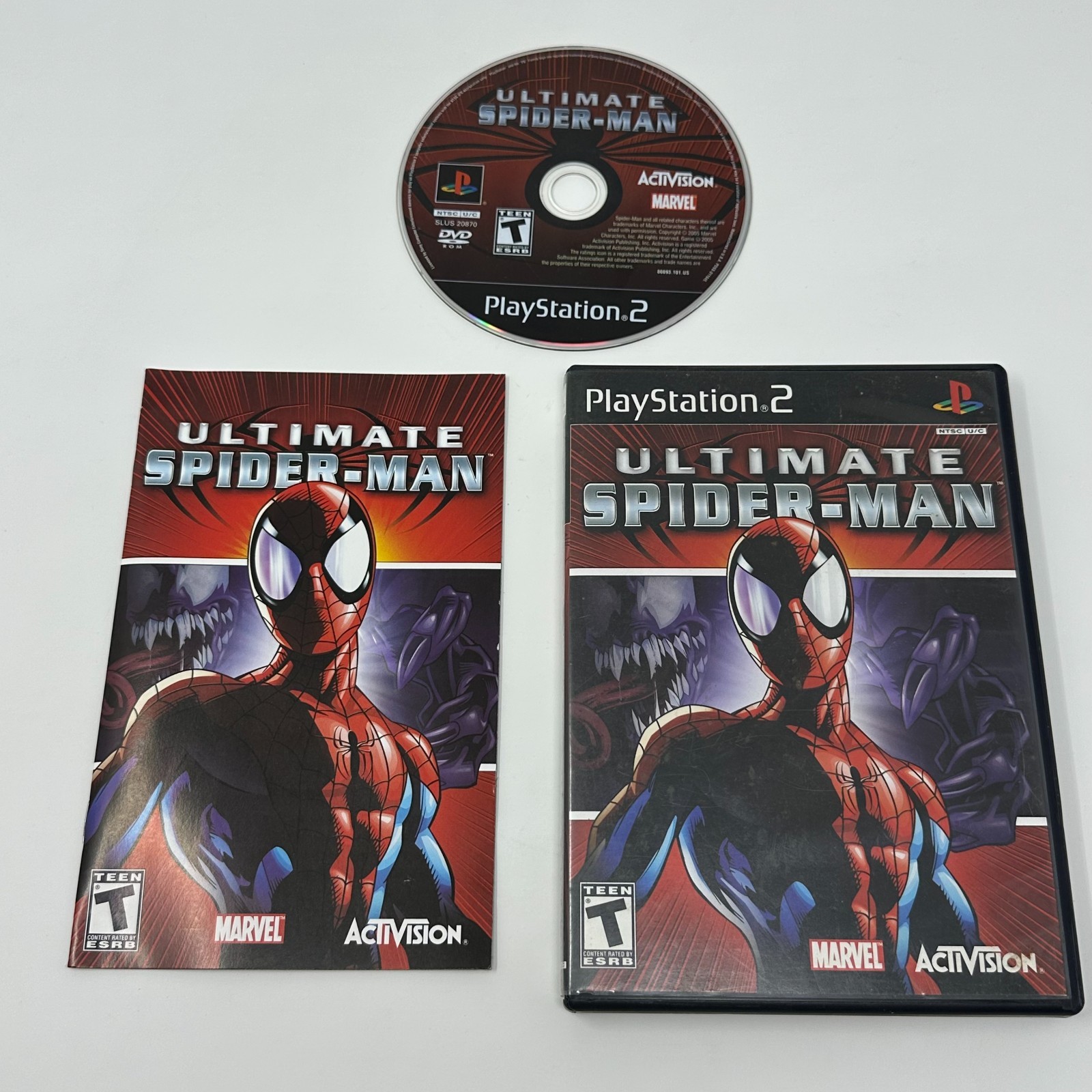 Ultimate Spider-Man (Sony PlayStation 2, 2005) CIB